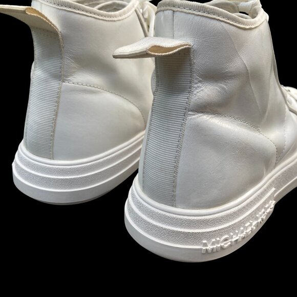 Michael Kors, Evy Leather High-Top sneaker - Picture 3 of 13